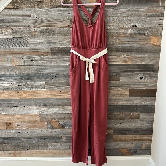 NWT Free People Axel Open Twist Back One Piece Jumpsuit Size XS - Picture 3 of 10